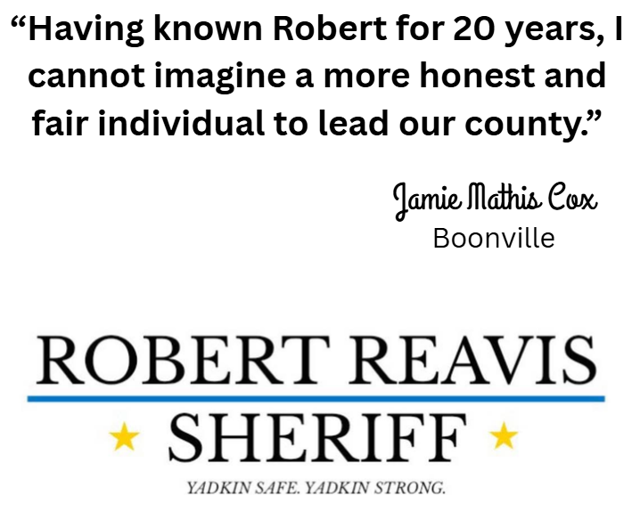 Having known Robert for 20 years, I cannot imagine a more honest and fair individual to lead our county